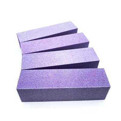 China EVA Wholesale Private Label 80 Grit Korea 100 180 240 Block 4 Way Nail Pad 4 Sides for sale