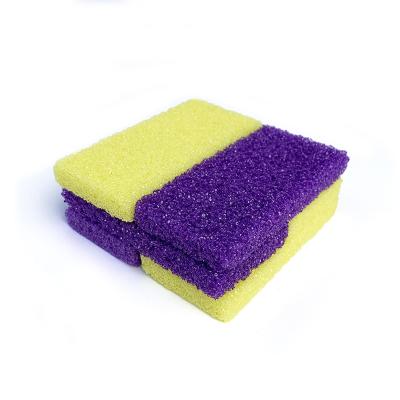 China Easy For Cutting Low Price Promotion Disposable Mini Sponge Pumice Pad Stone For Spa Salon for sale