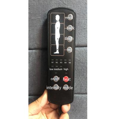 China Dual Body Motor Whole Body Vibration Massage Chair Parts By Remote Control for sale