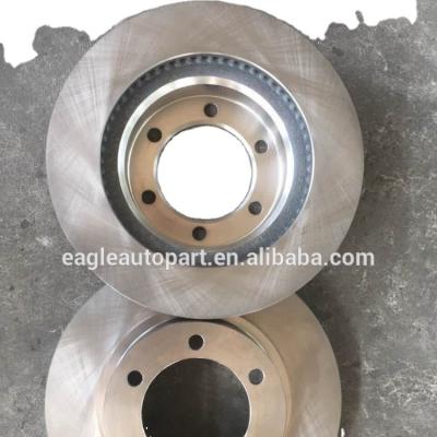 China Gray Cast Iron FRONT BRAKE DISC ROTOR 43512-0K090 FOR TOYOTA HILUX VIGO KUN 26 FORTUNER GGN50 for sale