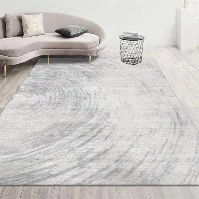 China Light gray carpet living room sofa full household modern simple imitation luxury light luxury carpet cashmere dirt floor carpet anti for sale