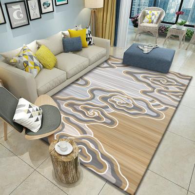 China Contemporary and contracted Nordic style coffee table rug living room bedside bedroom office carpet household geometry style floor rug for sale