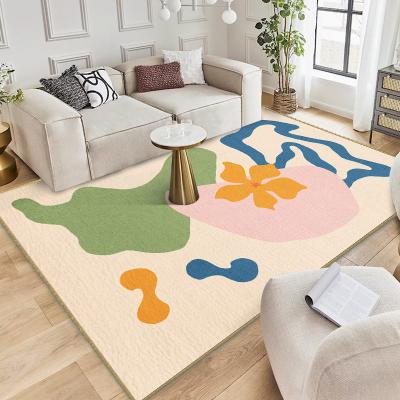 China Soil resistant warm carpet spring and summer living room coffee table sofa rug modern simple living room is fully paved with easy care Ca for sale