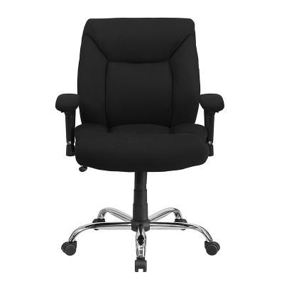 China Free Sample Ergonomic High Back Armrests Fabric Padded Executive PU Adjustable (Height) With Lumbar Support Swivel Office Chair Office Chair for sale