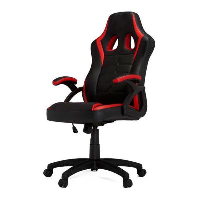 China Other Quality Manufacturer Cheap High Quality PU Armrest Soft PU Padded Multi-adjustable Red Gaming Racing Chair Silla gamer for sale