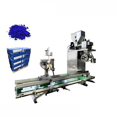 China Semi Automatic Overseas Large Powder Open Bag Food Mouth Packing Bagging Machine for sale