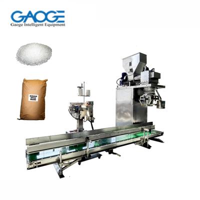 China Silica Semi Automatic Big Open Bag Food Mouth Packing Bagging Machine for sale