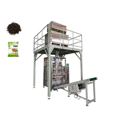 China VFFS Vertical Food Pillow Bag Tea Bag Pouch Grain Packaging Machine With Linear Scale Weigher for sale