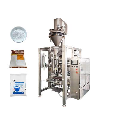 China VFFS Food Pillow Bag Sugar Powder Vertical Food Packaging Machine with Auger Powder Filling for sale