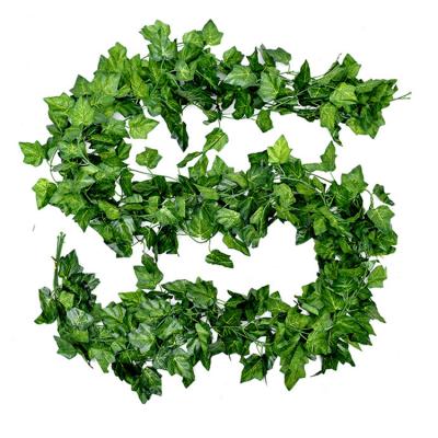 China Wedding Artificial Green Vine Ivy Hanging Vines Artificial Plant Arrangement Branches and Leaves Green Plant Ivy Leaf Decorative Plant for sale