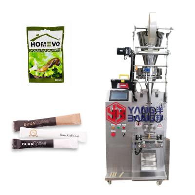 China Automatic Food 3 or 4 Sides Sealing Pouch Sugar Granule Packing Machine for sale