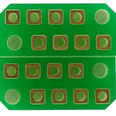 China 6 laag 3 van Zware Koperoz PCB Stijve Groene ENIG Geen Silkscreen Te koop