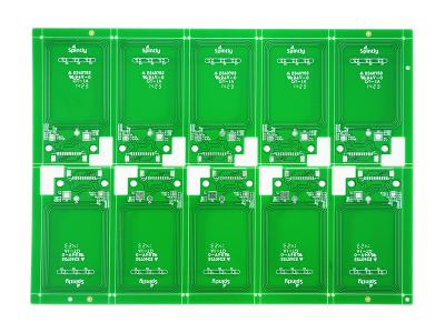 中国 2L速い回転PCBは1/1のOZ 1.0MM+/-10% 197*142mm 0.2mm KB6160Aに乗る 販売のため