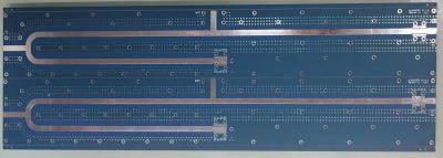 China 2L 3,2 mm Dicke 2OZ PCB blaue Maske LF HAL für Antennenmodell zu verkaufen