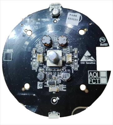 China Prototype Pcb Assembly 2layer FR4 Circuit Board With Black And White Soldermask For 3C Products for sale