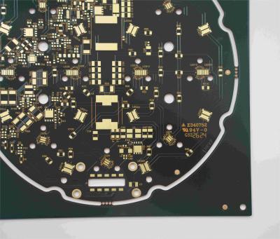 China 2 Layer Copper PCB 2W/M*K Copper Base 1.6mm Thickness Black Soldermask Thermoelectric Separation à venda