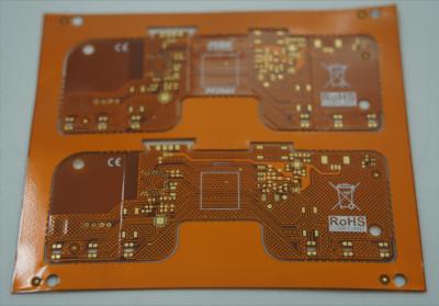 China 2 Layer Flexible Pcb Board 1OZ Copper 0.2mm Board Thickness EING With Stiffener for sale