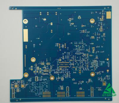 China 3/4mil Min Trace Width/Space 10 camadas de placa de PCB com BGA Pads OSP + EING Superfície de acabamento à venda