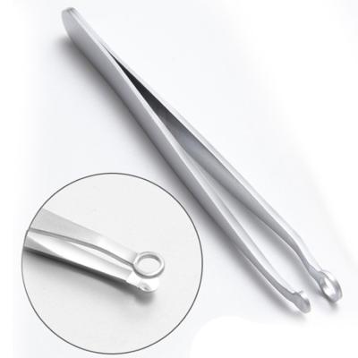 China Beauty Care Makeup Tools Extact Nose Tweezers Nasal Hair Hair Accuracy Eyebrow Clip Trimming Tool Stainless Steel Inveterate Tweezers Top for sale