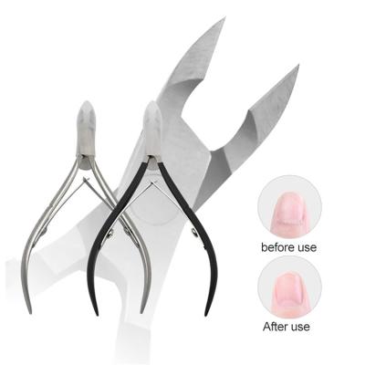 China Durable Stainless Steel Art Cuticle Trimmer Dead Skin Scissors Portable Clipper for sale