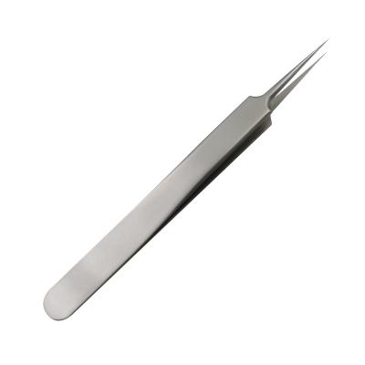 China Beauty salon is dedicated to removing blackheads/acne sales/acne amazon silver stainless steel tweezers headed blackhead tweezers acne pimple extractor headed tweezers for sale