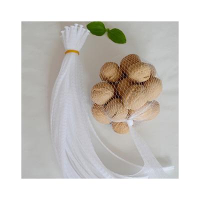 China PP new materials Hot-Product Plastic Bag Small Vegetables Eco Friendly White Mesh Bags for sale