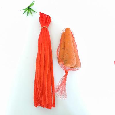 China PP new materials Wholesale Beautiful Appearance Kitchen Vegetable Fruit Red PP Plastic Mesh Bag for sale