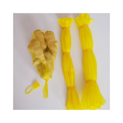 China PP new materials 2022 New Arrival High Quality Plastic Kitchen Garlic Ginger Mesh Storage Bag for sale