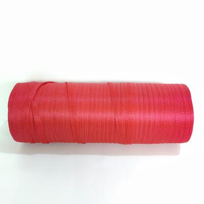 China PP new materials Manufacturers Direct Selling Wholesale Rose Red Plastic Bags Mesh Onion Bag for sale