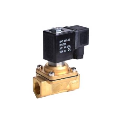 China PU General Series 2/2 Way Brass Solenoid Valve Normal Narrow Water Valve for sale