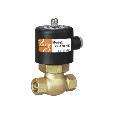 China General Type 2L (USA) Series Solenoid Guide Solenoid Valve Brass for sale