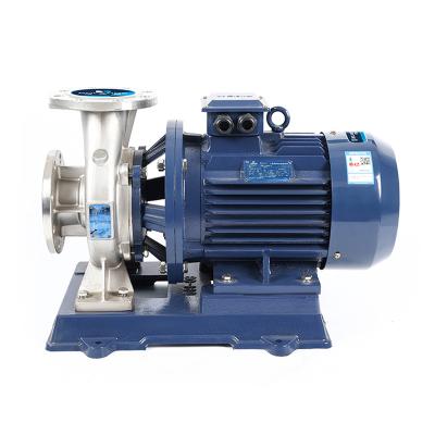 China Automotive Industry Isw Isg High Pressure 10hp 15hp 20hp 25hp 30hp 75hp centrifuge Horizontal Inline Water Pumps for sale