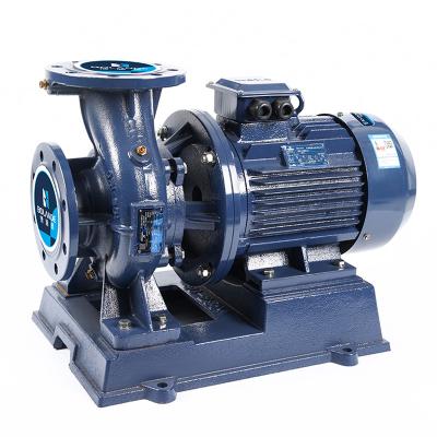 China Automotive Industry 20HP horizontal shaft high flow single extreme suction  pipeline booster centrifugal pump for sale