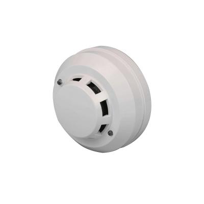 China Photoelectric Smoke Detector 12v 4 Wire Wired Smoke Sensor RS485 Fire Alarm Smoke Detector 12v Power for sale