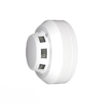 China 12v Smoke Detector Wired Photoelectric Smoke Sensor RS485 Fire Alarm Smoke Detector for sale