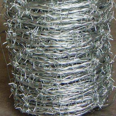 China Galvanized Barbed Wire/ PVC Coated Barbed Wire factory for sale