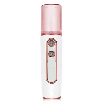 China Moisturizer Nano Spray Water Meter Sprayer Hairdressing Apparatus Face Steaming Device Moisturizing Skin Care Facial Humidifier for sale