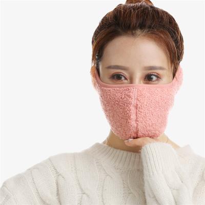 China Polyester & Cotton Cycling Thickened Earmuffs Ear Shielding Anti Pollution Hot Dust Reusable Face Mask Masker for sale