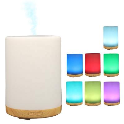 China Hotel Factory Promotion Wood Grain Aroma Diffuser Ultrasonic Air Humidifier Fragrance Diffuser for sale