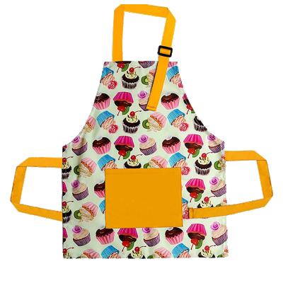 China Kids With Or Without Pocket Kids Cup Cake Apron For Feeding Apron, Child Apron With Pockets M for sale