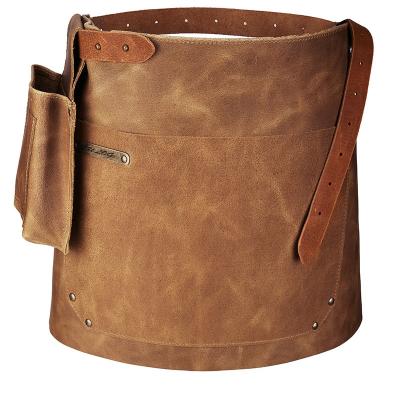 China Food/Beverage Kitchen Leather Waist Apron for sale