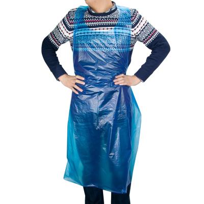 China Beverage / Food PVC Pe Plastic Disposable Cleaning Aprons for sale