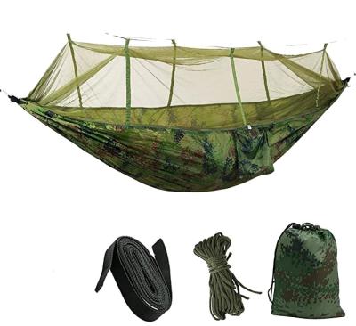 China Adult Camping Hammock With Mosquito Net Hot Sale Hammock Outdoor Mosquito Net Hammock for sale