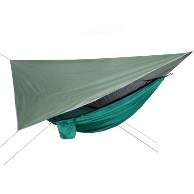 China Modern Lightweight Nylon Parachute Rain Fly Sleeping Hammock Portable Outdoor Camping Mosquito Net for sale