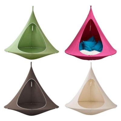 China 2022 NEW Lightweight Child Outdoor&indoor Baby Modern Hanging Pod Hammock Chair Swing Kids Swing Hammock Pod Chair for sale