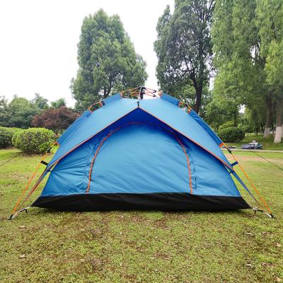 China Breathable 210T Person Tents Diagonal Bracing Type Best Selling Quick Backpacking Camping Instant Tent 1-4 Easy Setup for sale