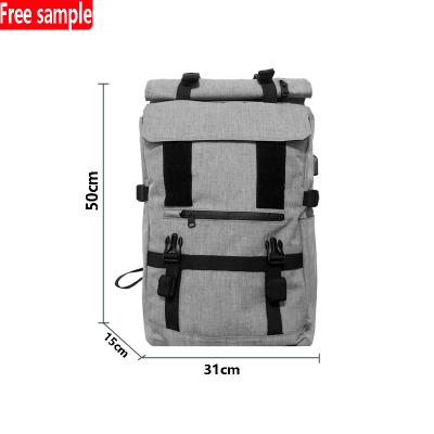 China With USB Cheapest Leisure Outdoor Stuff Large Capacity USB Laptop School Backpack Filling Backpack For Student for sale