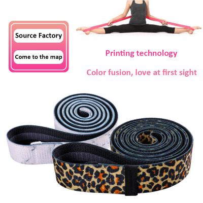 China Polyester Cotton + Latex Brown Boxing Elastic Band Gym Cloth Fabric Single Loop Customized Fit-Simplify Resistance Loop Exercise Bands for sale