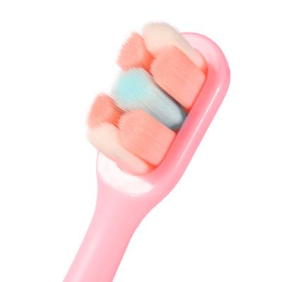 China Foldable Hot Selling Micro Toothbrush Home Use Micro Nano Bristle Toothbrush for sale