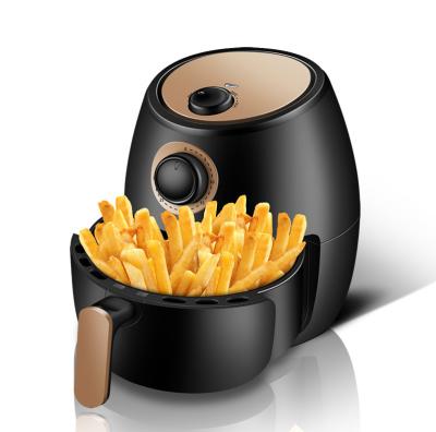 China Manual / Touch Screen 1200W Deep Fryer 4.5L No Oil Air Fryer With Nonstick Basket for sale